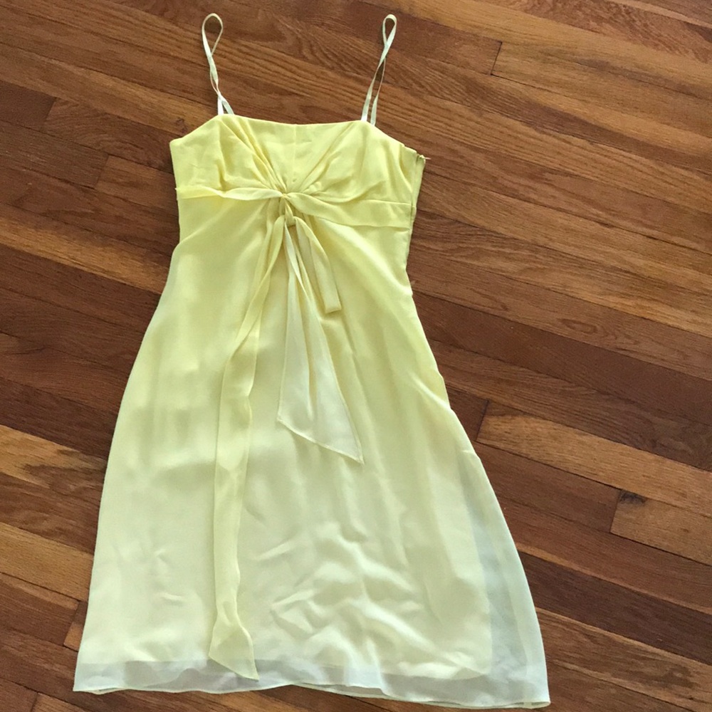 Yellow dress